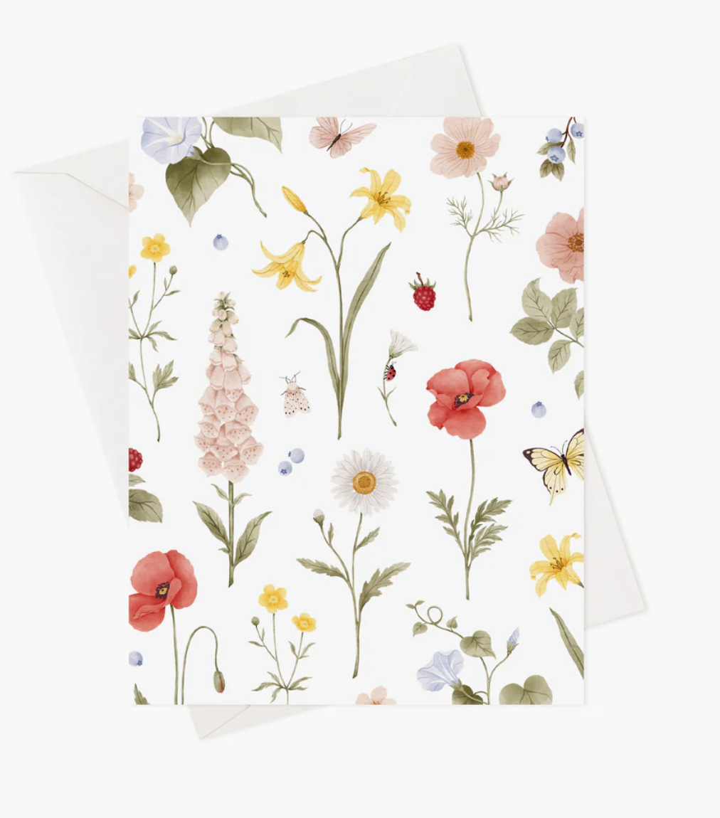 Carte de souhaits Marie-Lise illustration