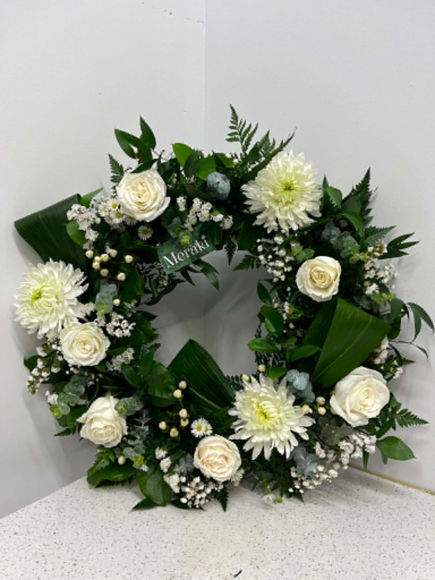 Couronne de fleurs