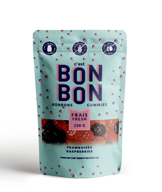 Sac BonBon Framboises -150g