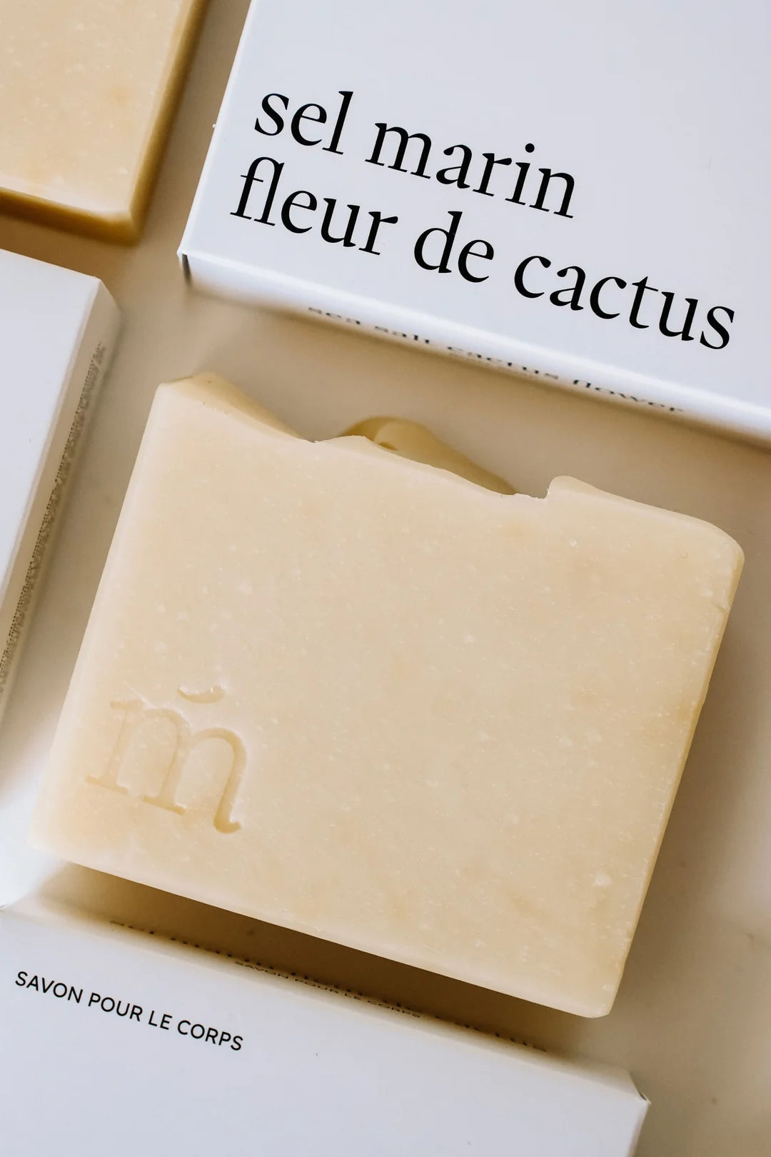 Savon Marée- Sel Marin fleur de cactus