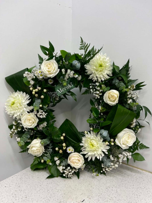 Couronne de fleurs