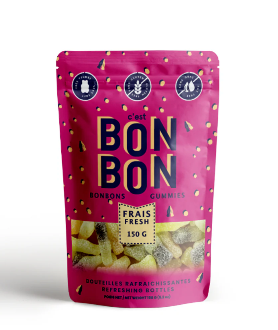 Sac BonBon Bouteilles rafraîchissantes -150g