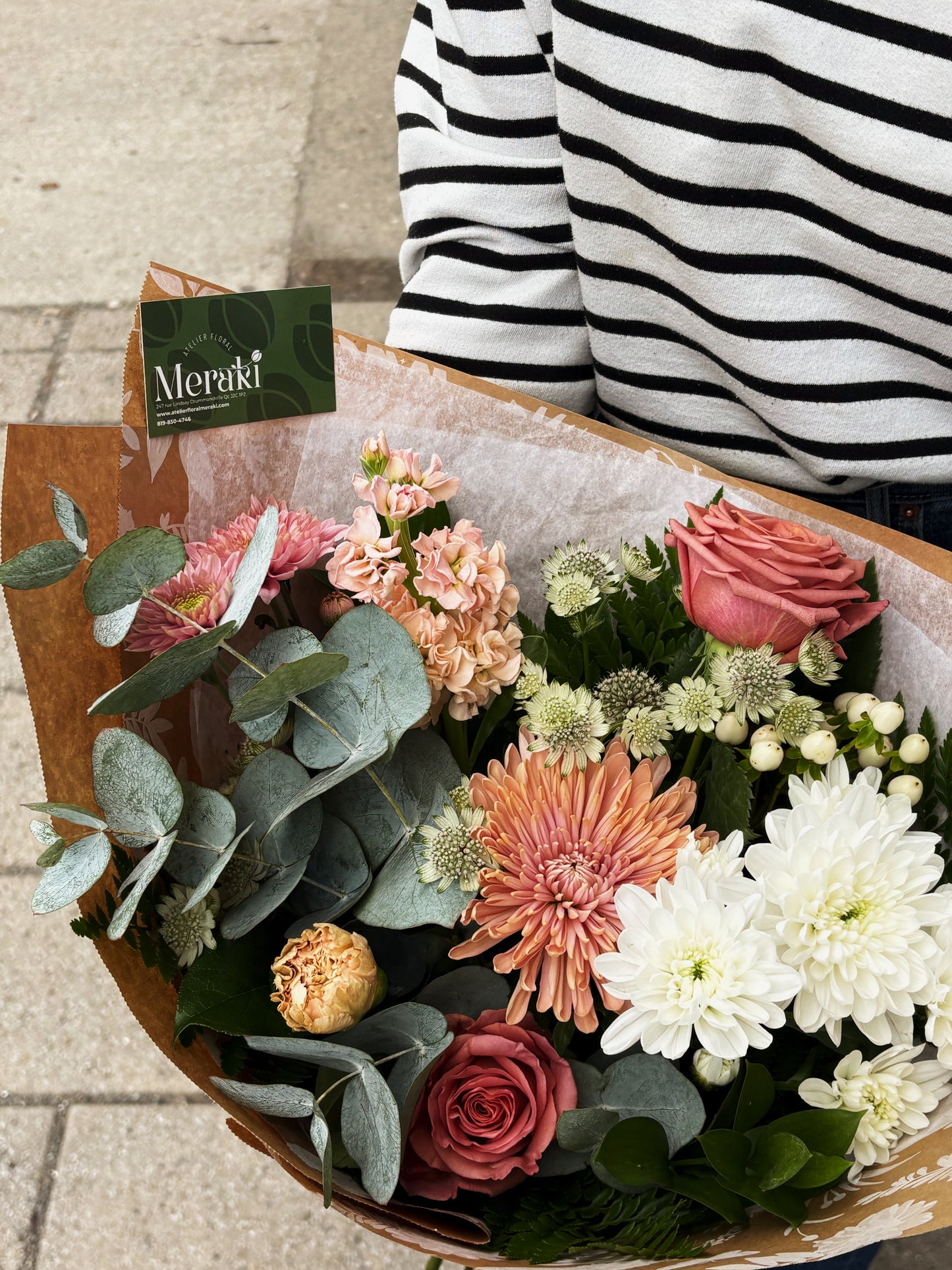 Bouquet de fleurs au choix du fleuriste - Moyen