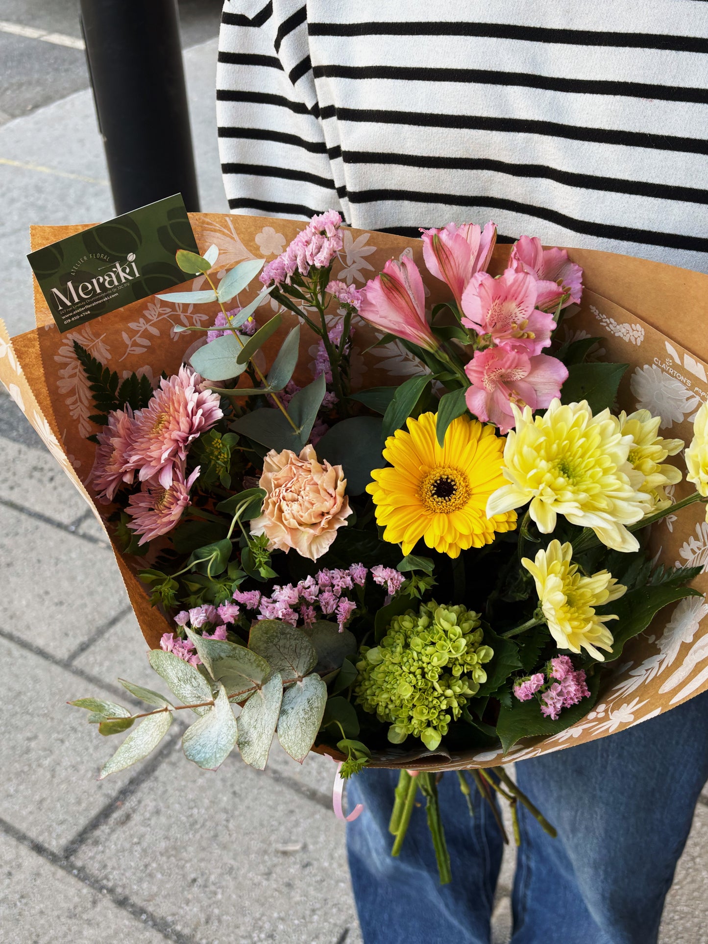 Bouquet de fleurs au choix du fleuriste - Moyen