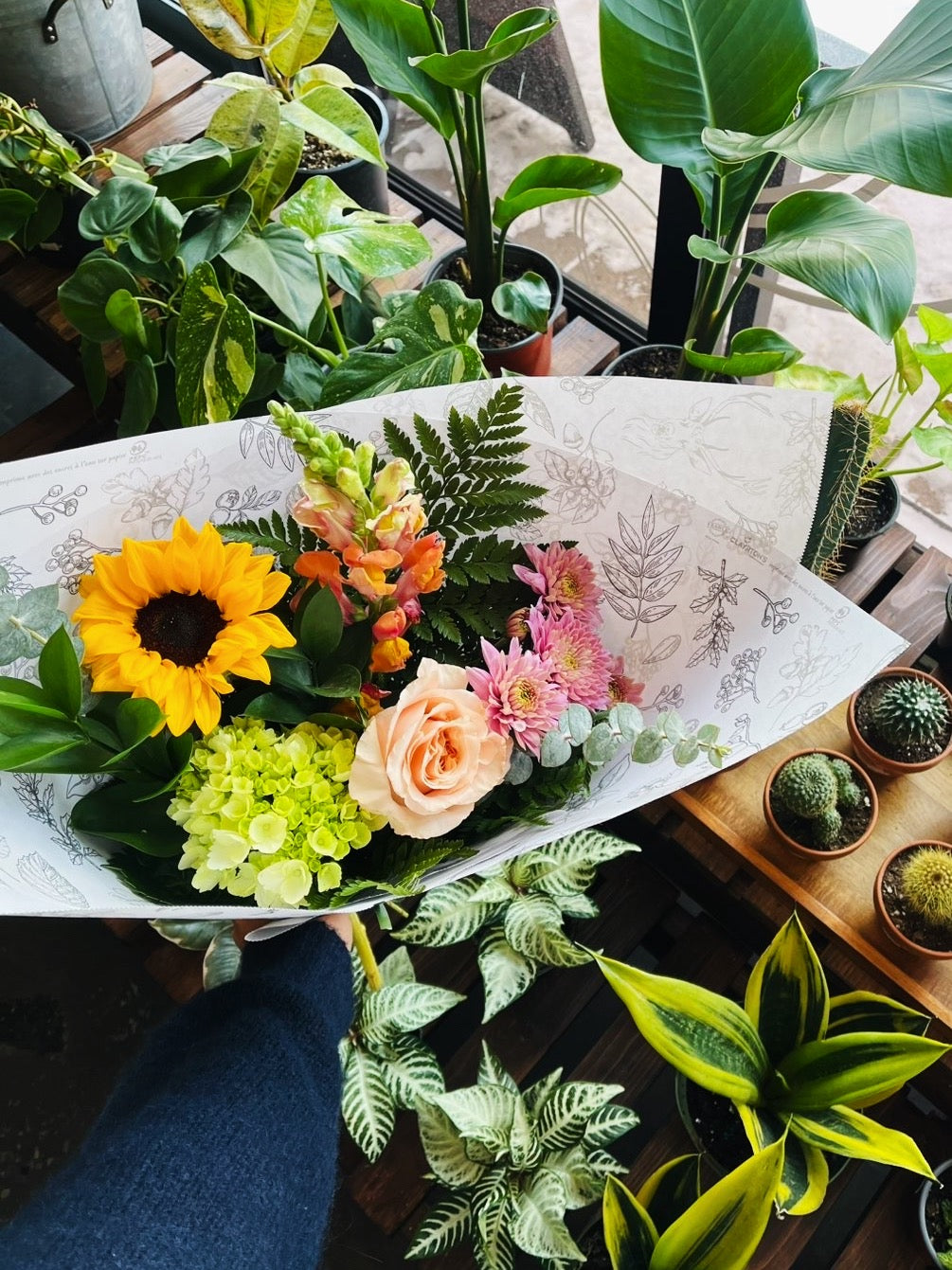 Bouquet de fleurs au choix du fleuriste - Petit