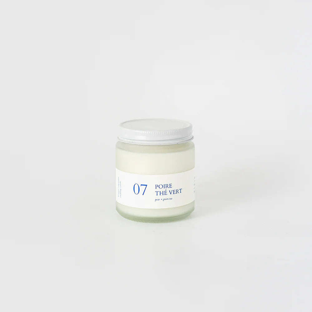 Bougie crépitante Flambette-4oz- Poire Thé vert